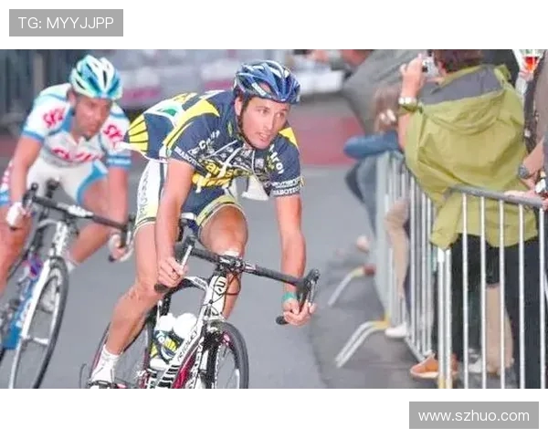 自行车选手比赛中的坚韧性
